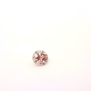 0.25ct 5PR VS2 Round Pink Rose Diamond
