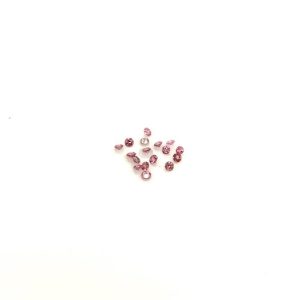 1.0mm 5P P1 Round Australian Pink Diamonds