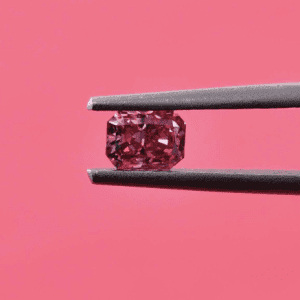 0.33ct 2PP VS2 Radiant Australian Pink Diamond