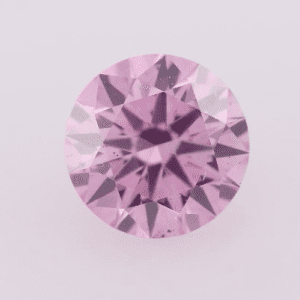 0.18ct 4P SI1 Round Australian Pink Diamond