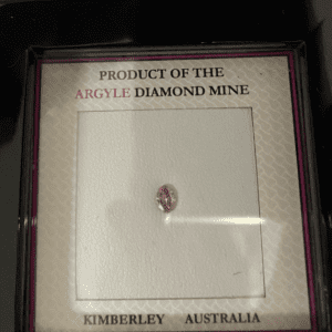 DPD2505127 - 0.23ct 4PP SI Oval Pink Diamond