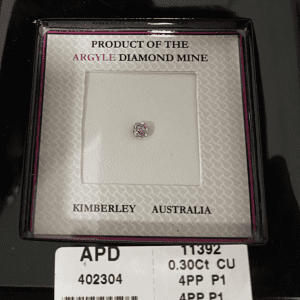 DPD2505131 - 0.30ct 4PP P1 Cushion Pink Diamond