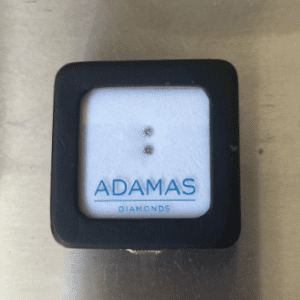 2 = 0.22ct BL2 SI Round Blue Diamonds