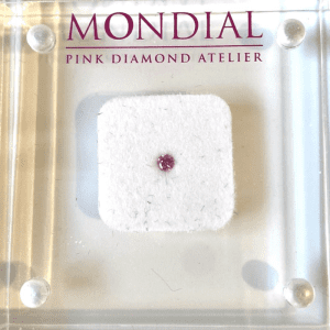DPD2501111 - 0.097ct 3P SI Round Pink Diamond